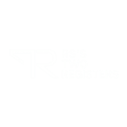 RS's Two Registers OPC PVT LTD Logo
