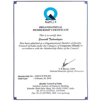 QCI Membership visual